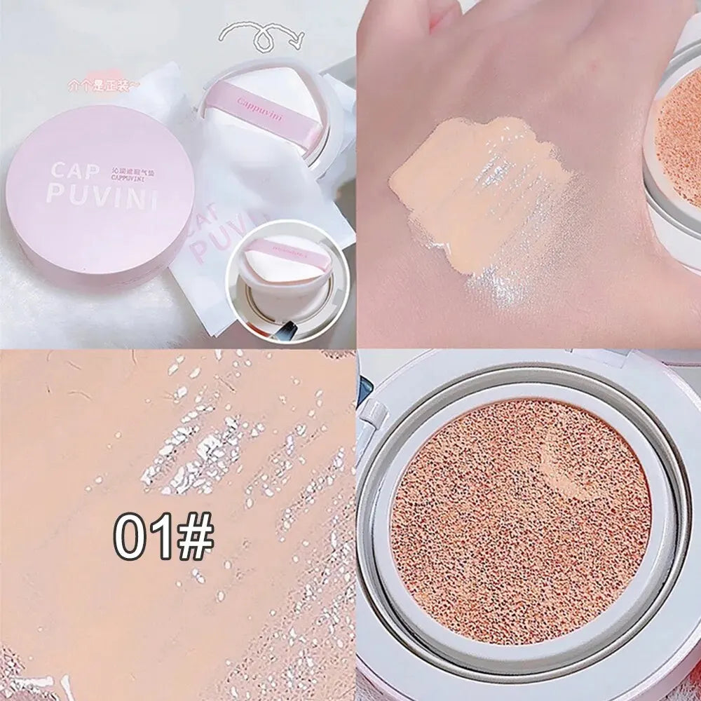 Cappuvini Liquid Air Cushion Concealer – Long-Lasting Brightening Foundation
