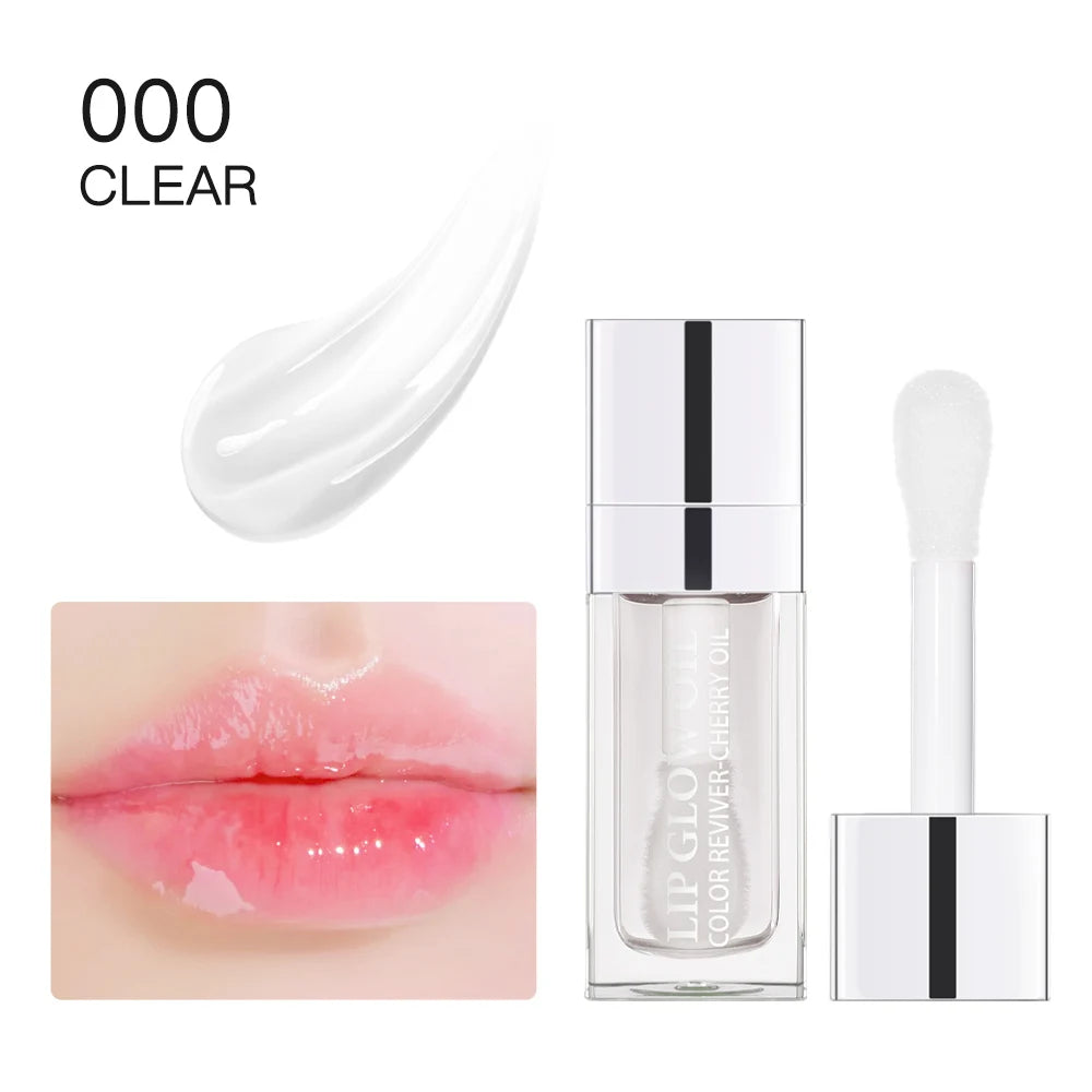 Bálsamo labial hidratante ibcccndc con aceite y brillo labial – Bálsamo labial hidratante y voluminizador con semillas de cereza