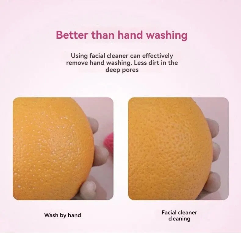 Cepillo de limpieza facial y masajeador de belleza LuxuryGlow 5 en 1: limpieza profunda y cuidado suave de la piel