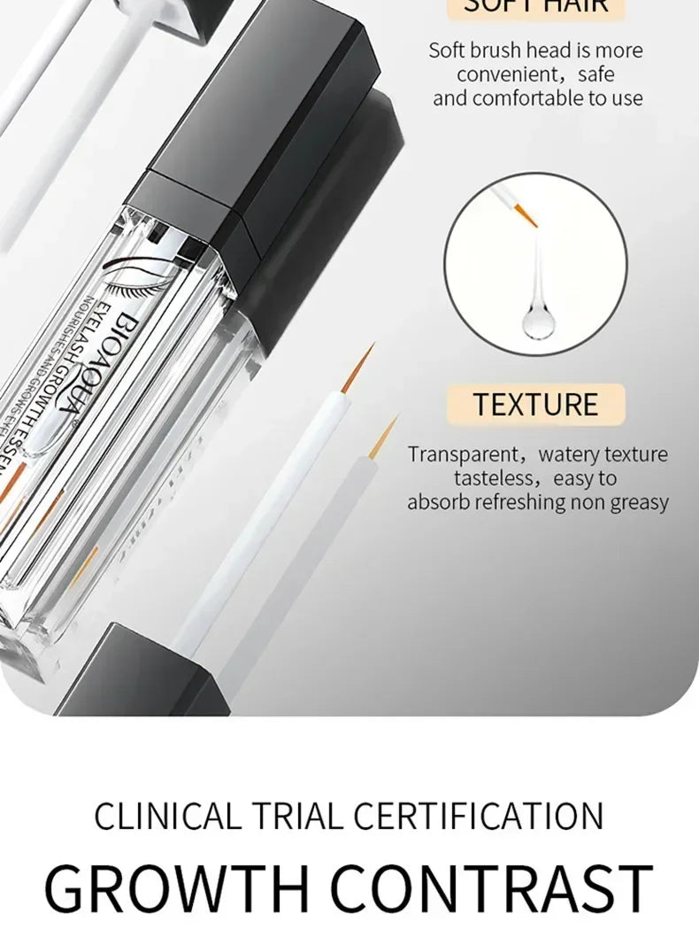 Eelhoe Natural Eyelash Growth Serum with Hyaluronic Acid – Thicker, Longer Lashes
