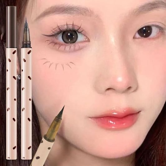 LuxuryGlow Waterproof Liquid Eyeliner Pen | Smudge-Proof Precision Eye Makeup Tool