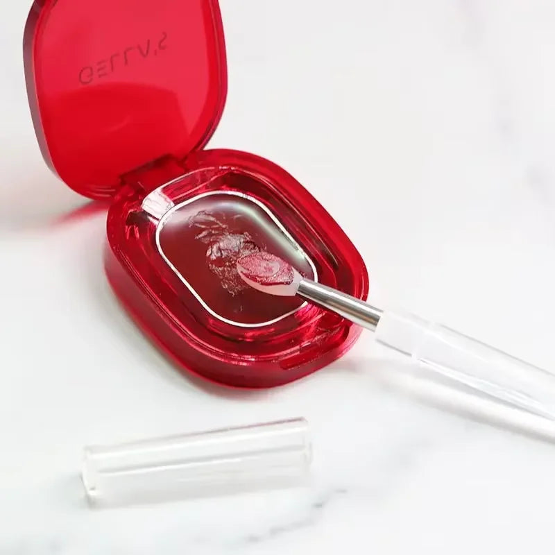 فرشاة مكياج العيون والشفاه متعددة الوظائف من السيليكون من LuxuryGlow - محمولة وصحية