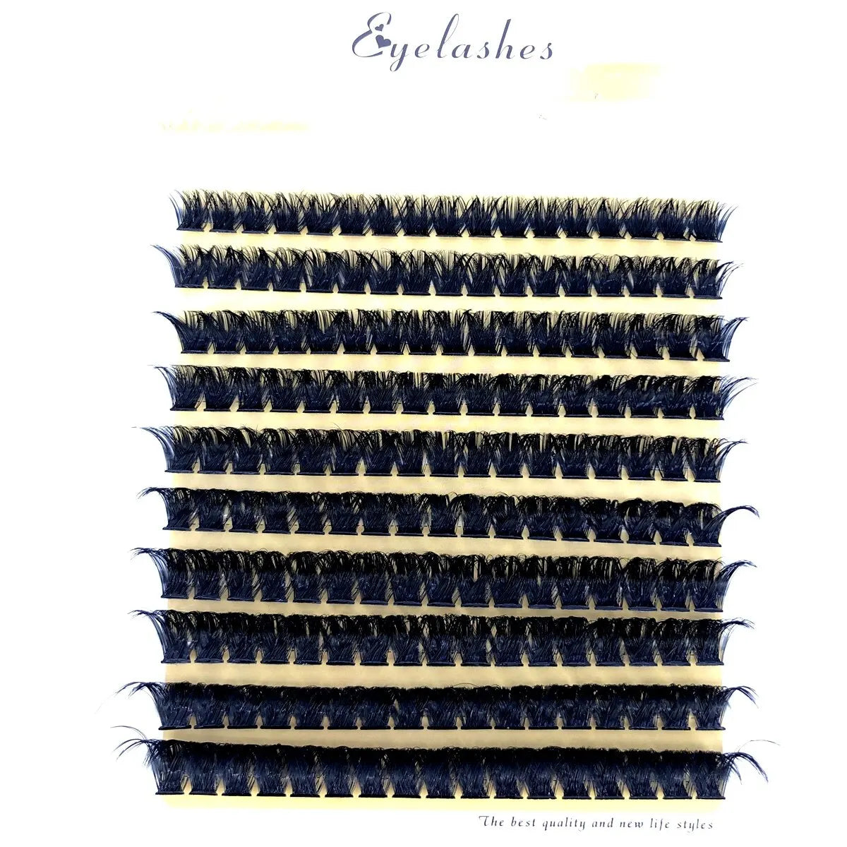 رموش HBZGTLAD 200 مجموعة متنوعة من الحجم - مراوح جاهزة من 10D إلى 80D