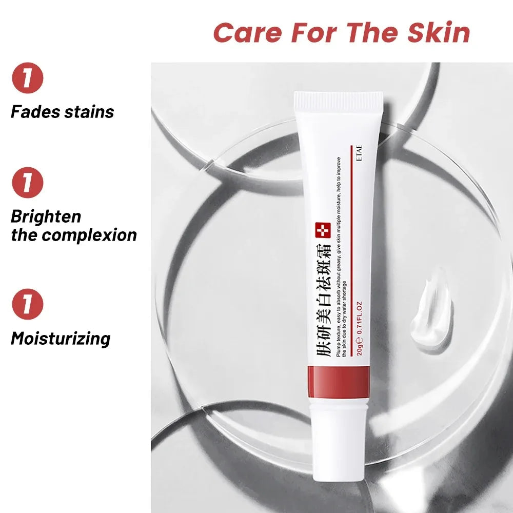 EELHOE Freckle Removal Cream – Brightening Dark Spot Corrector & Anti-Pigmentation Face Moisturizer (20g)