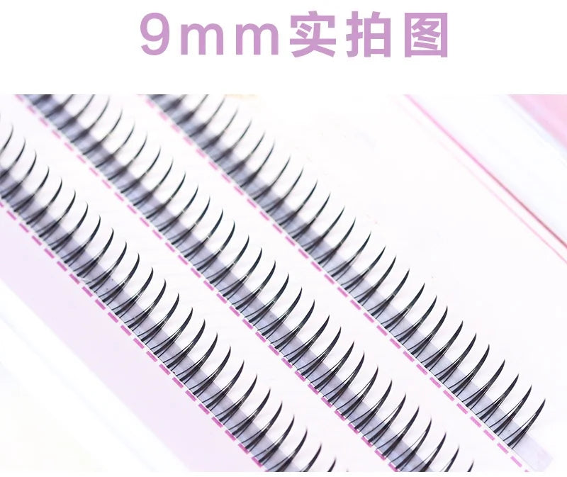 JPNPL  MIAOJIE DIY False Eyelashes — Natural Fairy Cluster Lashes 8-12mm Mix