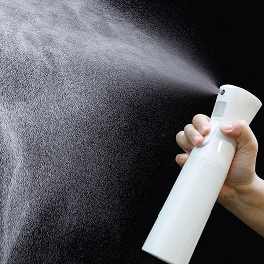 Botella pulverizadora continua de alta presión LuxuryGlow: atomizador recargable para cabello y plantas