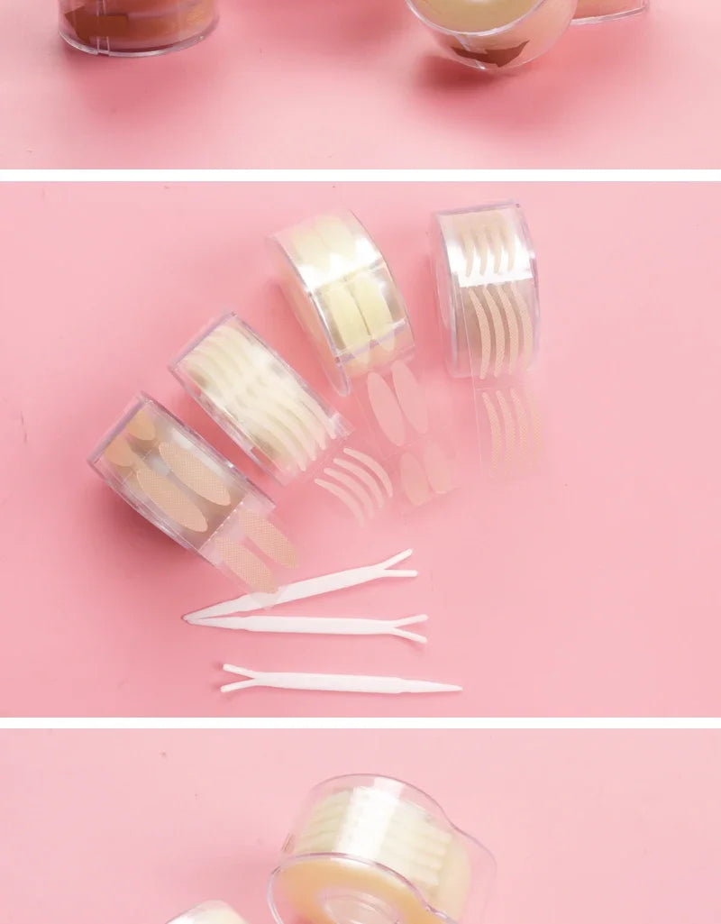 ZXZZS 600 Pcs Invisible Double Eyelid Tape – Self-Adhesive, Non-Irritating, Easy Lift