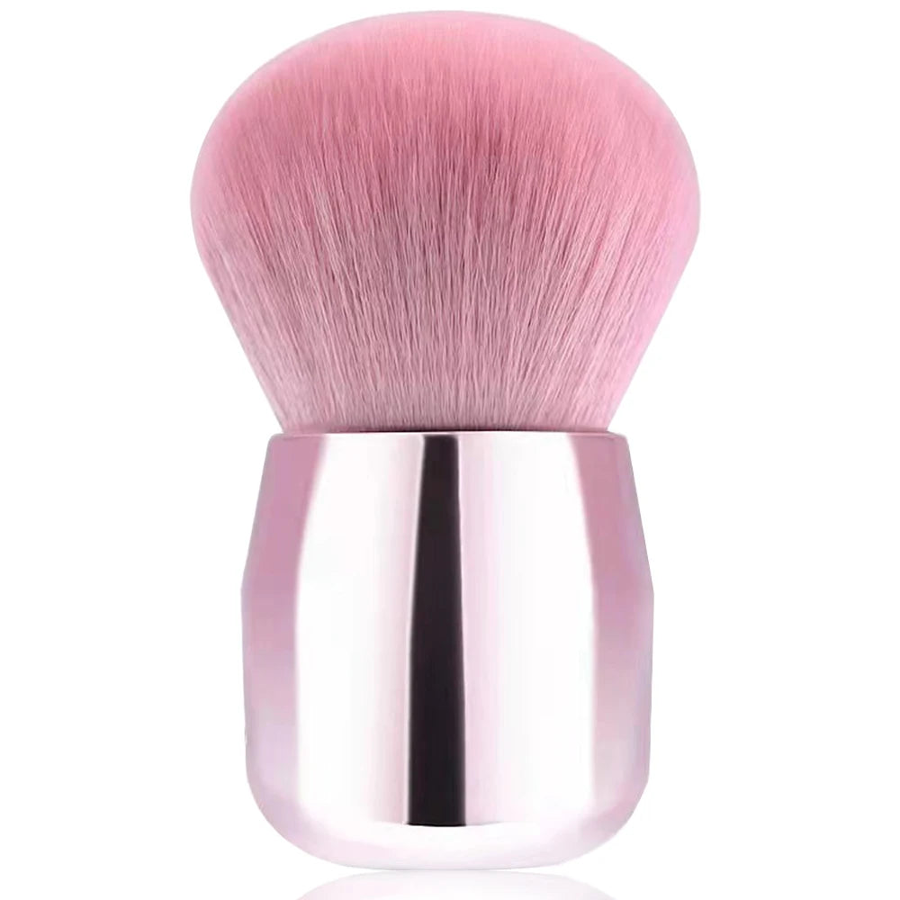 LuxuryGlow Mushroom Head Makeup Powder Brush | Soft Wool Fiber for Smooth Application