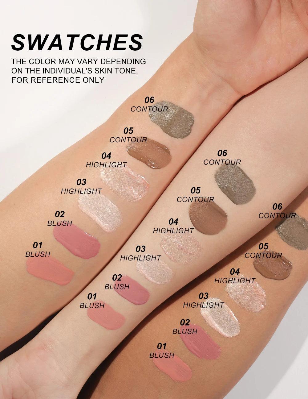 YOUNG VISION Air Cushion Blusher — Long-Lasting, Easy-to-Apply (6 Colors)