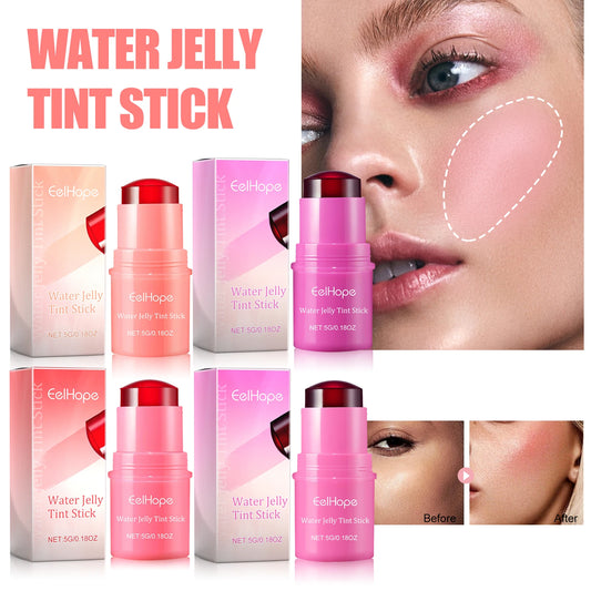 Eelhope 3-in-1 Milk Jelly Blusher Stick – Long-Lasting, Moisturizing & Brightening