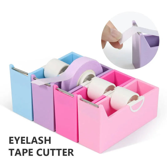 Cortador de cinta para pestañas ZXZZS: divisor giratorio para extensiones de pestañas, ideal para injertos y maquillaje.