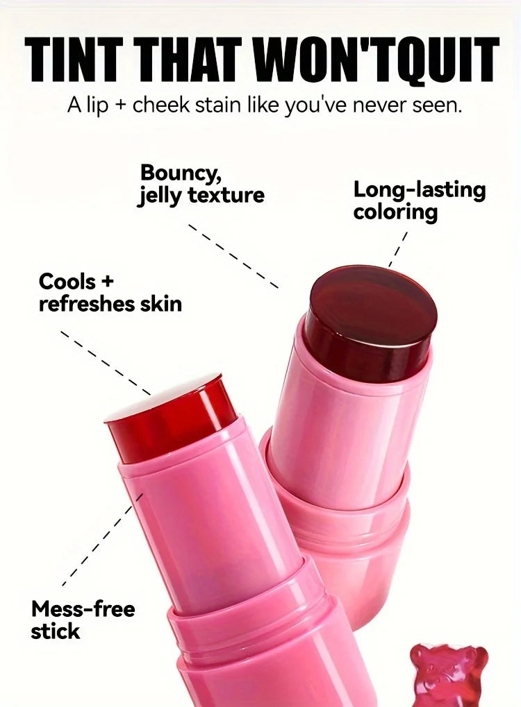 MLSMILE Jelly Blush &amp; Lip Tint Stick: ligero, duradero y con un brillo natural
