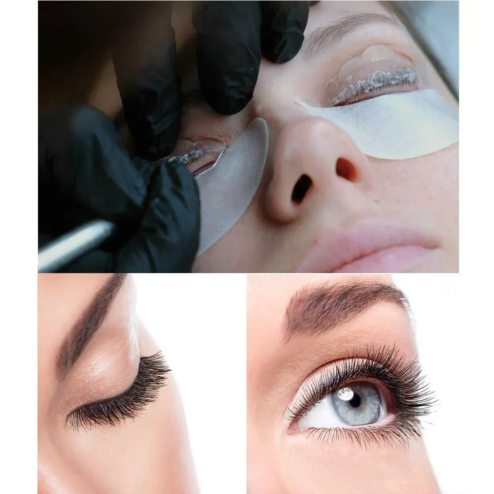 ZXZZS 5 Pairs Silicone Lash Lift Kit with Y Brush & Curler Applicator
