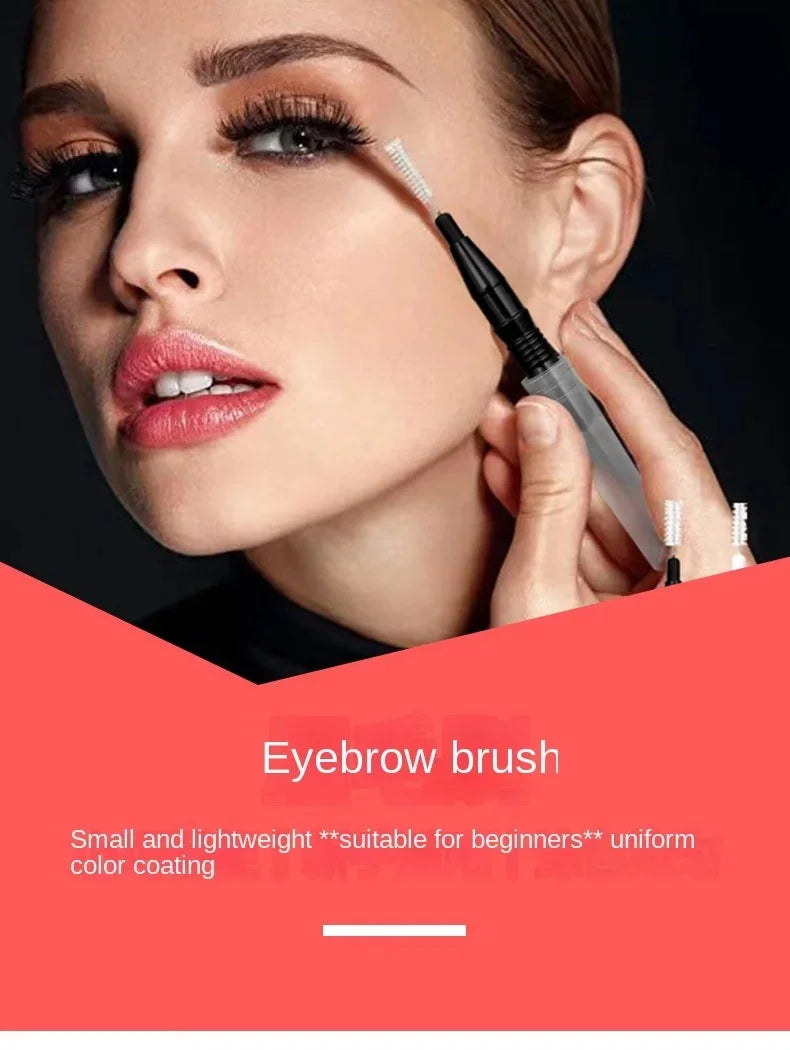 JPNPL 20 minicepillos para cejas y pestañas: aplicadores desechables, flexibles y multiusos