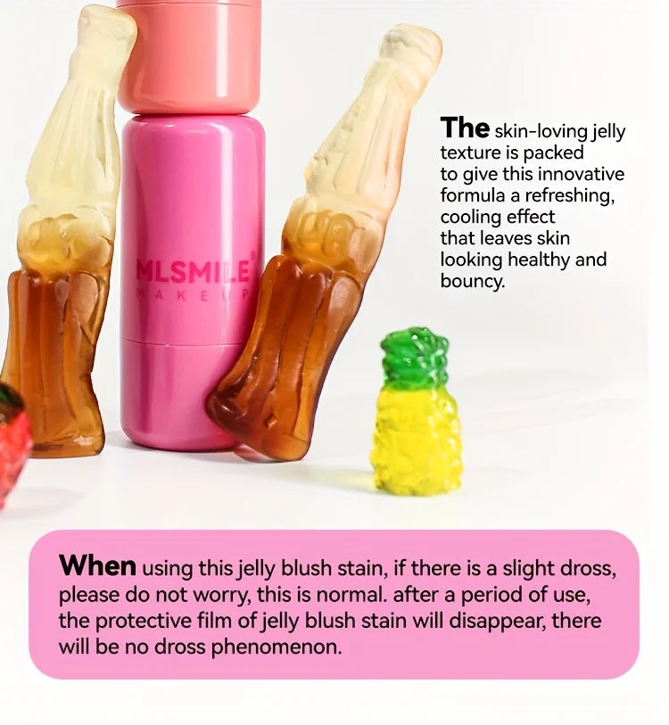 MLSMILE Jelly Blush &amp; Lip Tint Stick: ligero, duradero y con un brillo natural