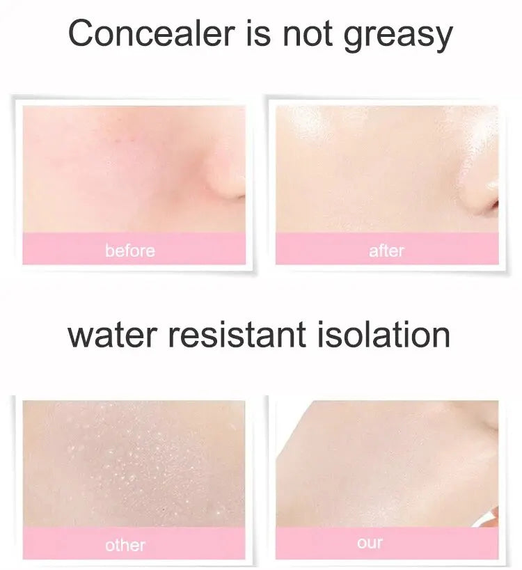 Cappuvini Liquid Air Cushion Concealer – Long-Lasting Brightening Foundation