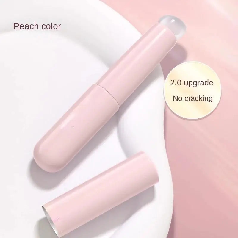 WRDEW Silicone Lip Brush with Cap | Portable Lipstick & Balm Applicator
