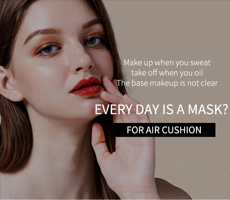 O’CHEAL Mushroom Head BB Cream – Long-Lasting, Waterproof Cushion Foundation