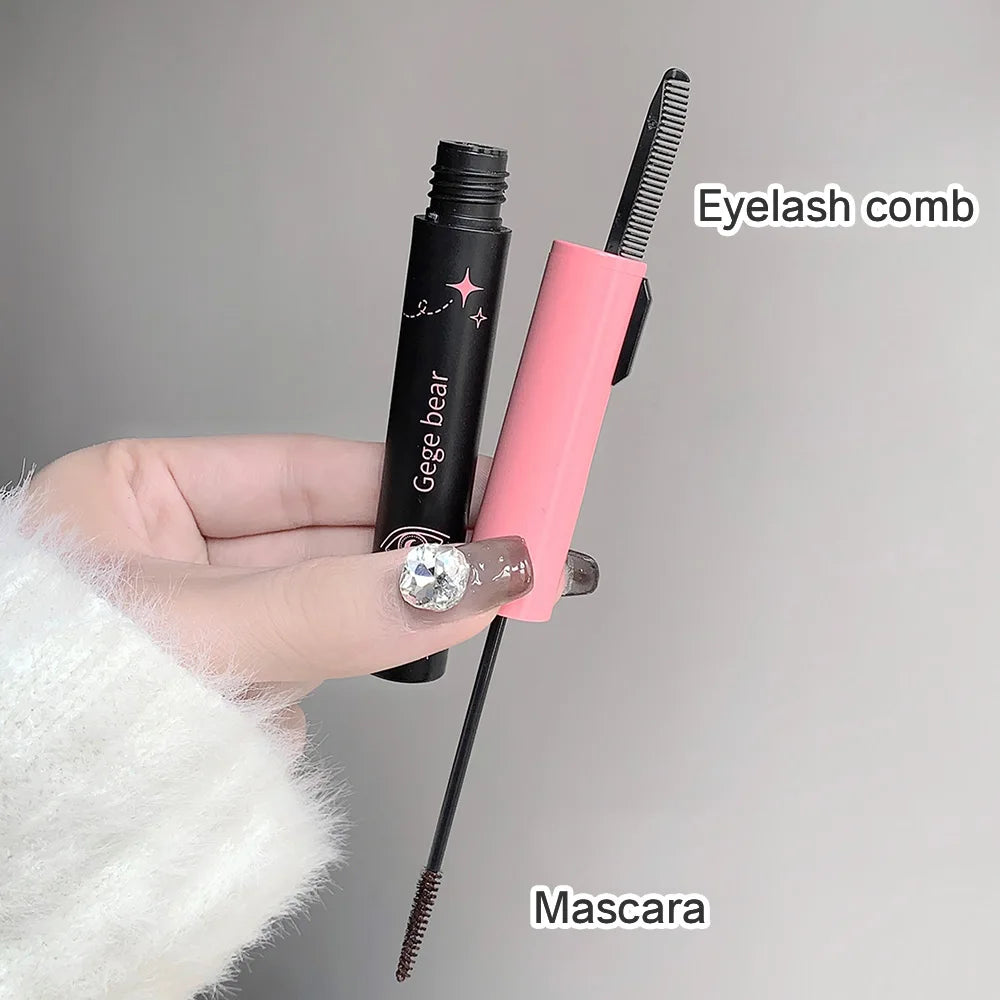GegeBear Double-Ended Mascara – Long-Lasting Waterproof Eyelash Primer & Mascara Duo