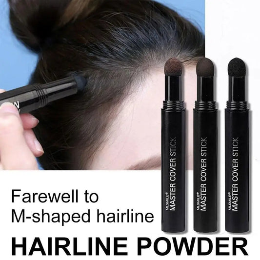 LuxuryGlow 6 Colors Hair Line Powder — Instant Root Cover-Up & Hairline Filler for Natural Look
