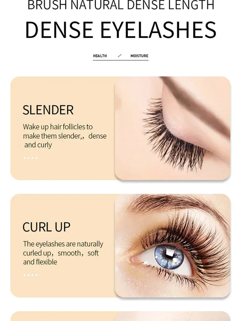 Eelhoe Natural Eyelash Growth Serum with Hyaluronic Acid – Thicker, Longer Lashes