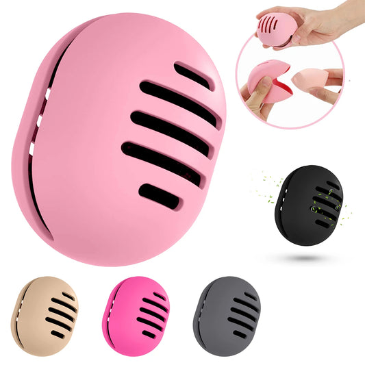 LuxuryGlow Eco-Friendly Silicone Beauty Blender Storage Case – Portable & Reusable Organizer