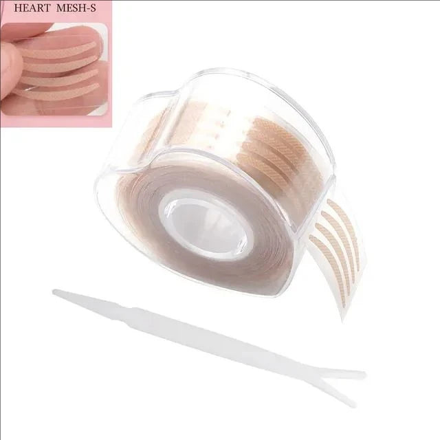 JPNPL MJ 600 piezas de cinta para párpados dobles: pegatinas invisibles autoadhesivas para levantamiento de párpados