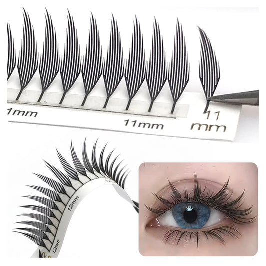 lashrujade Premade Volume Fan Lashes – Soft Faux Mink, Natural Look for Salon & DIY Use
