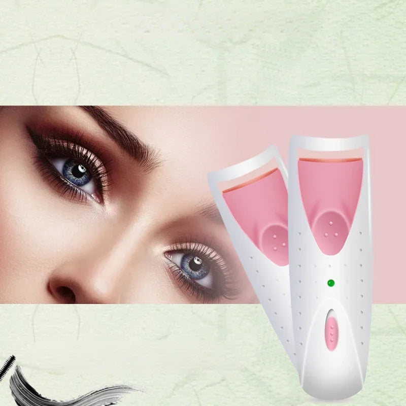 مكبس الرموش الكهربائي المُسخّن من LuxuryGlow - رفع يدوم طويلًا لتجعيد طبيعي