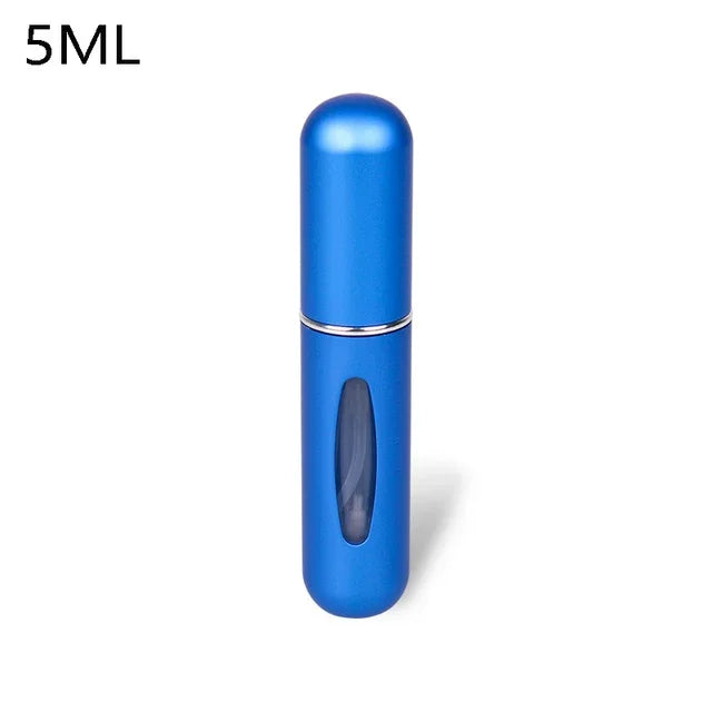 LuxuryGlow 5ml Refillable Perfume Spray Bottle | Portable Mini Atomizer for Travel