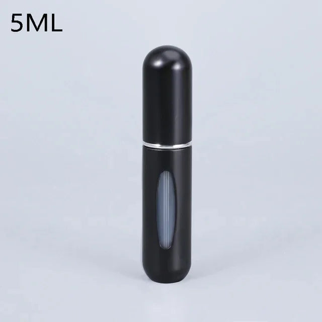 LuxuryGlow 5ml Refillable Perfume Spray Bottle | Portable Mini Atomizer for Travel