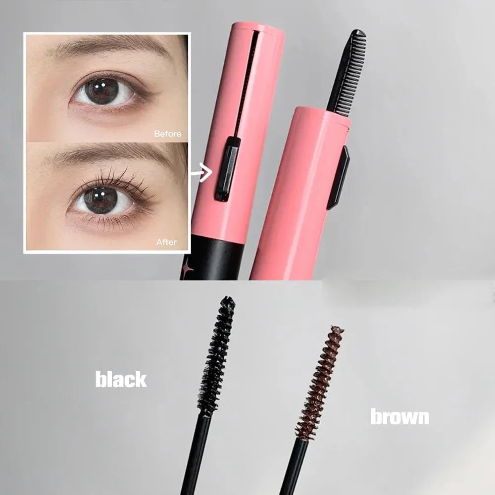 GegeBear Double-Ended Mascara – Long-Lasting Waterproof Eyelash Primer & Mascara Duo