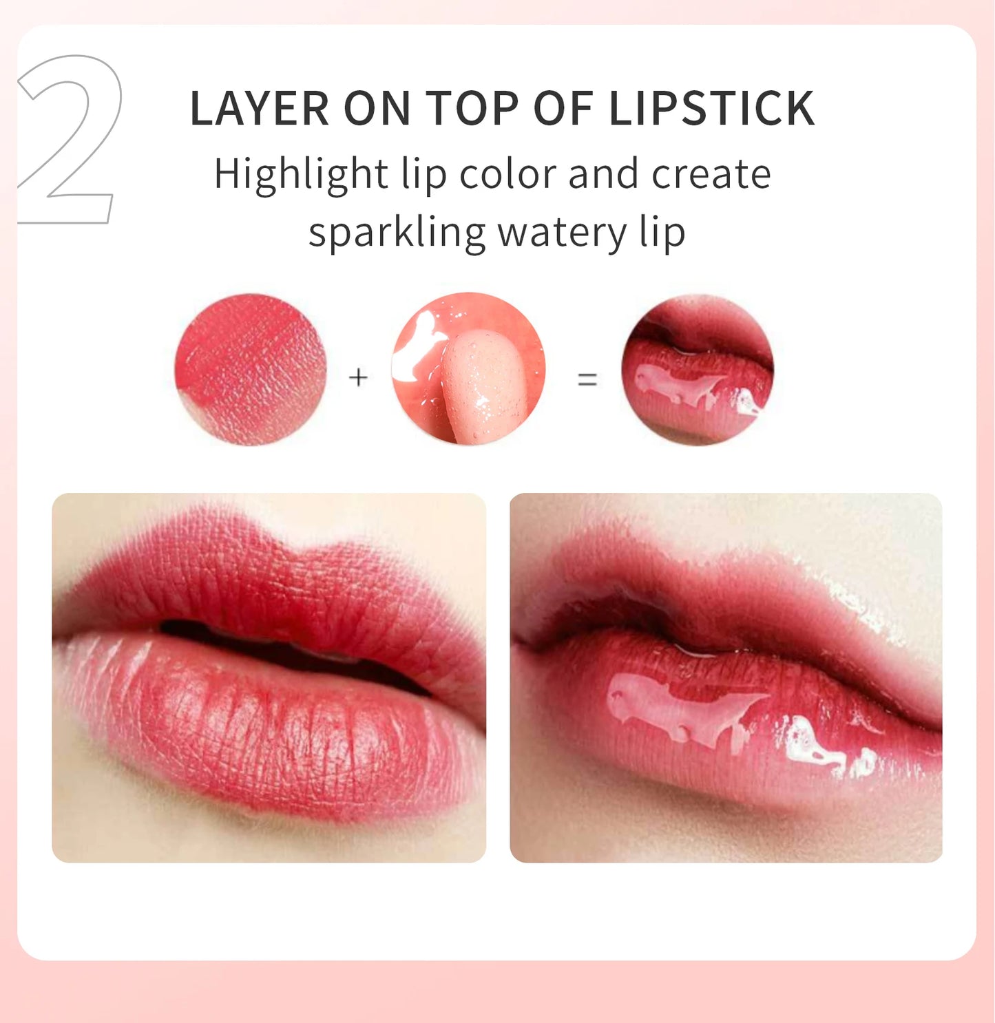 Hello Kiss Crystal Jelly Lip Oil Set – Tinted, Hydrating & Plumping Lip Gloss Combo