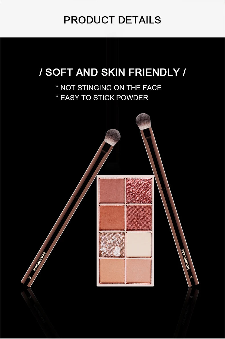 فرشاة مكياج ظلال العيون الشاملة رقم 3 من Hourglass - فرشاة ناعمة وصديقة للبشرة