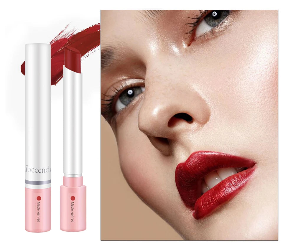 ibcccndc - Set de labiales mate de 4 colores: brillo labial resistente al agua y de larga duración