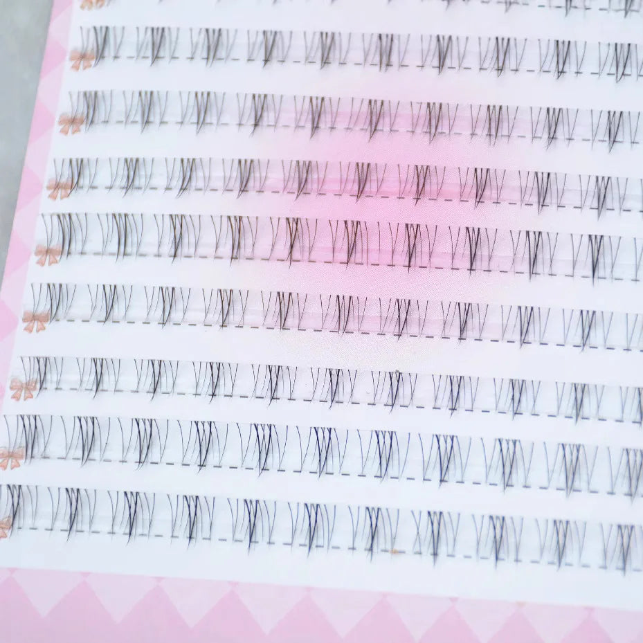 رموش سفلية طبيعية من JPNPL MIAOJIE - 10 صفوف من شرائح المانجا الهوائية أسفل الرموش 5-7 مم