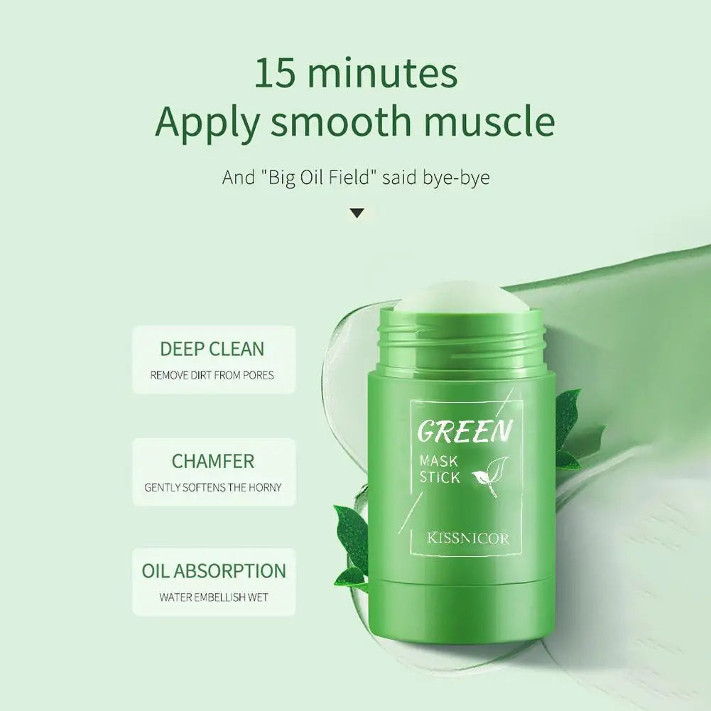 Eelhoe Green Tea Cleansing Stick Mask | Deep Pore Cleanser & Blackhead Remover