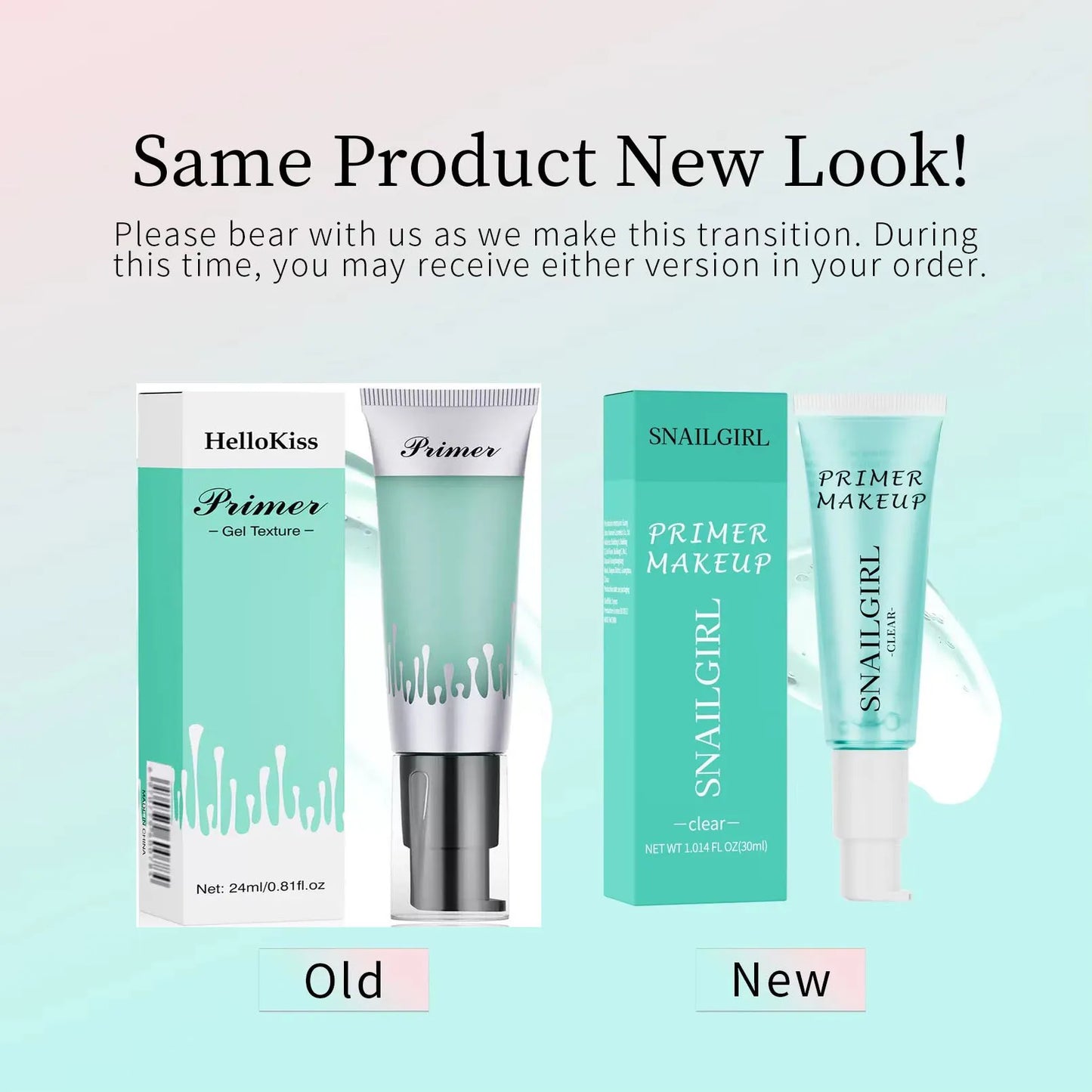 Prebase hidratante facial LUXURYTO Power Grip de 24 ml: minimiza los poros, suaviza y es una base de maquillaje de larga duración.