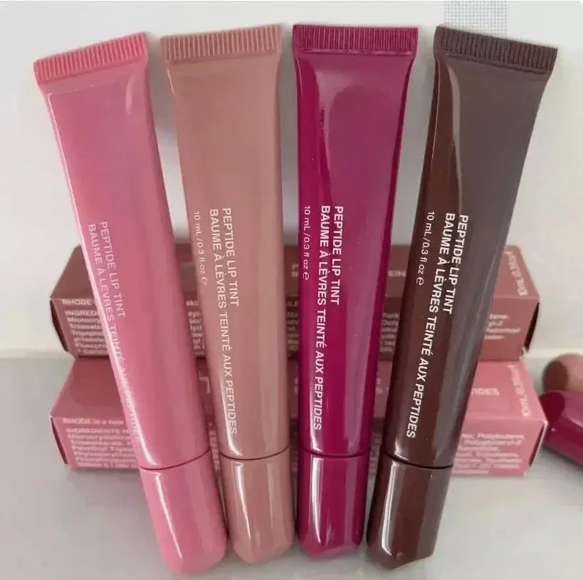 Set de brillo labial hidratante Page Vine de 9 colores: aceite en gel nutritivo y voluminizador de larga duración