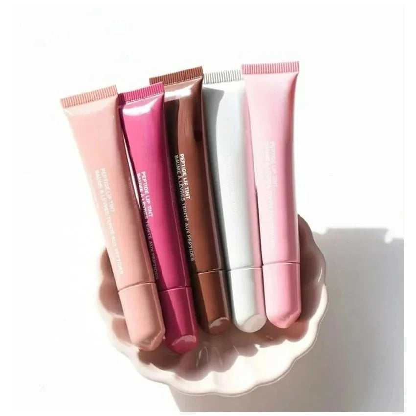 Set de brillo labial hidratante Page Vine de 9 colores: aceite en gel nutritivo y voluminizador de larga duración