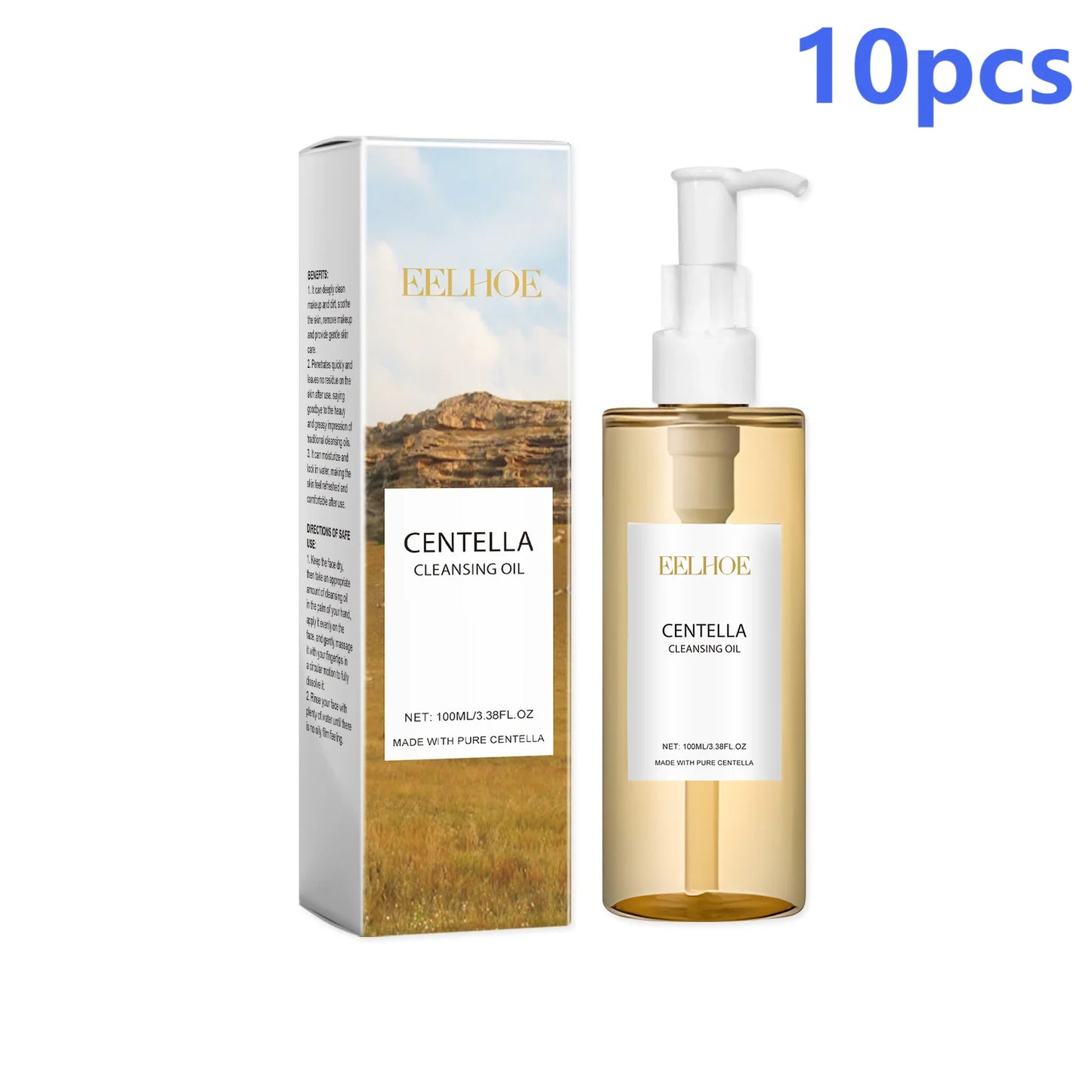 EELHOE Centella Gentle Facial Cleansing Oil – Deep Clean & Makeup Remover for Sensitive Skin – 100ml