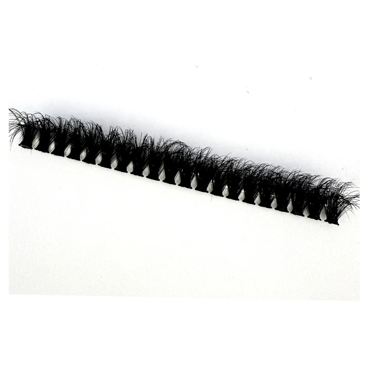 LYBCG 570/640pcs DIY Cluster Eyelash Extensions – Thick, Fluffy & Winged Look
