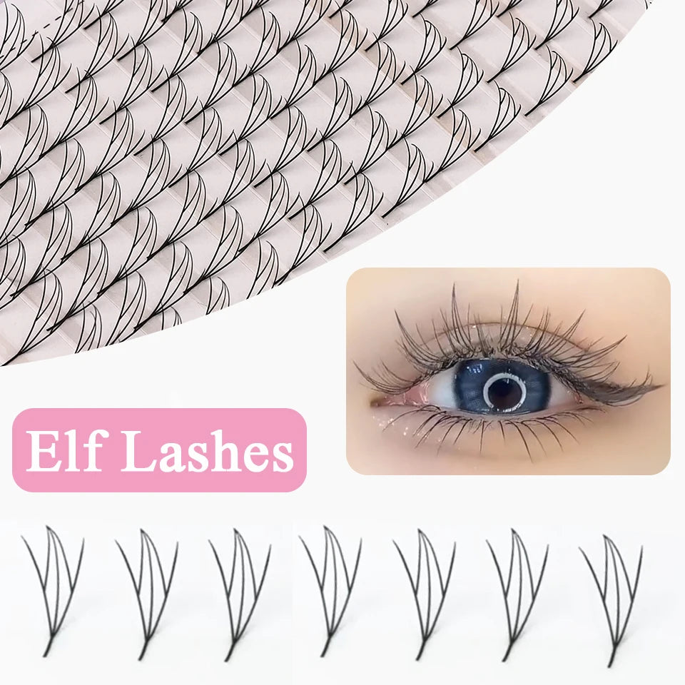 lashrujade Premade Volume Fan Lashes – Soft Faux Mink, Natural Look for Salon & DIY Use