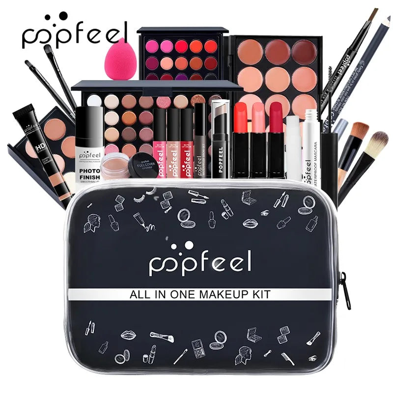 POPFEEL All-In-One Makeup Kit – Full Face Makeup Set for Women