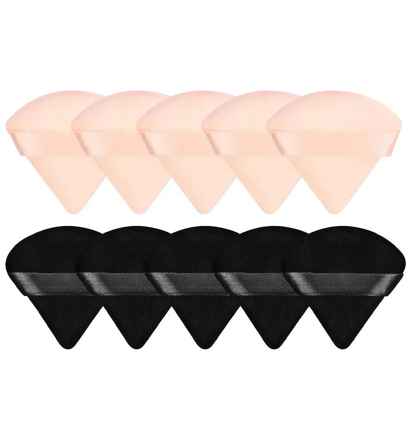 LuxuryGlow Soft Cosmetic Puff Set – Blend & Set Makeup Flawlessly (2–15 PCS)