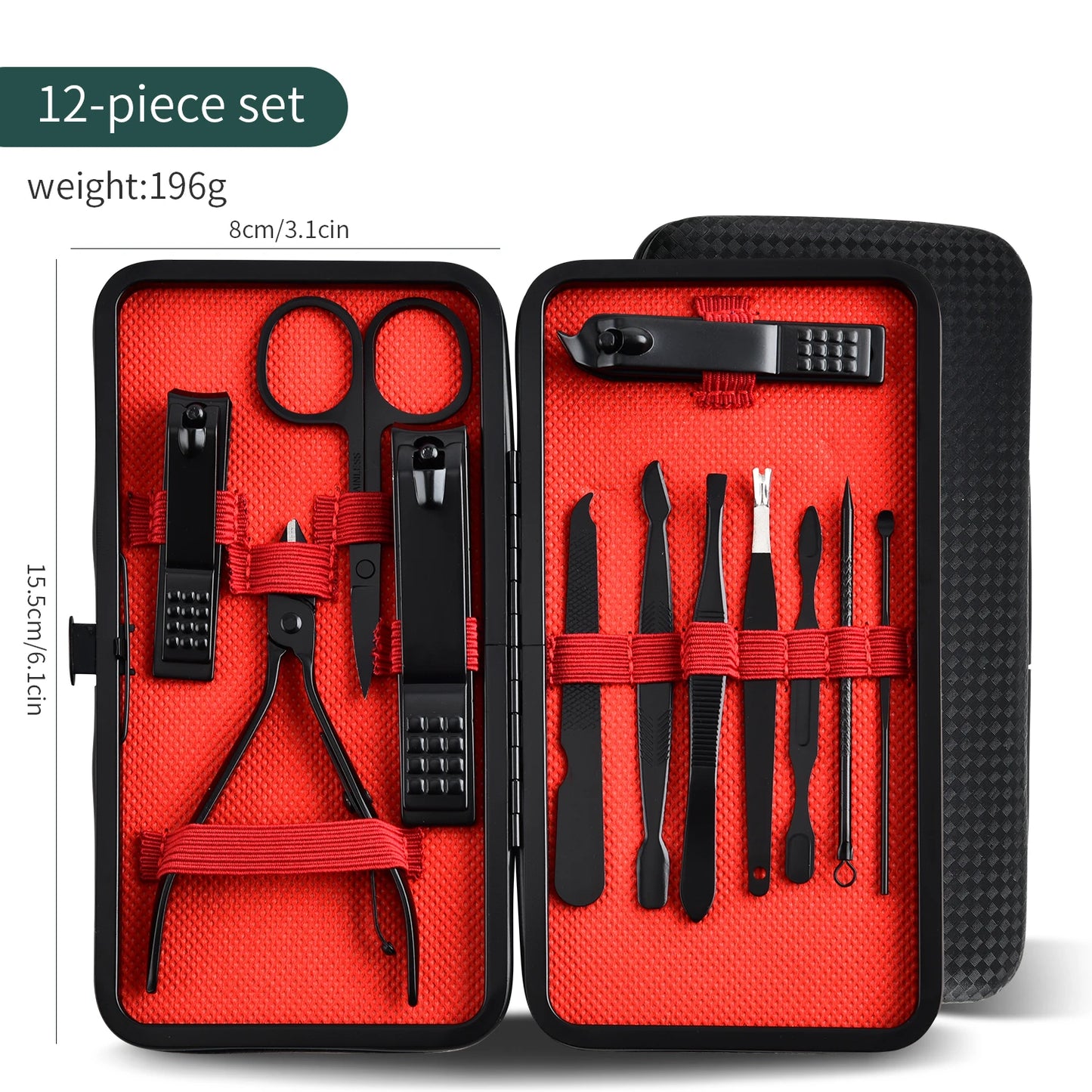 ouriner 7–24pcs Professional Nail Clippers Kit – Precision Grooming for Men & Women