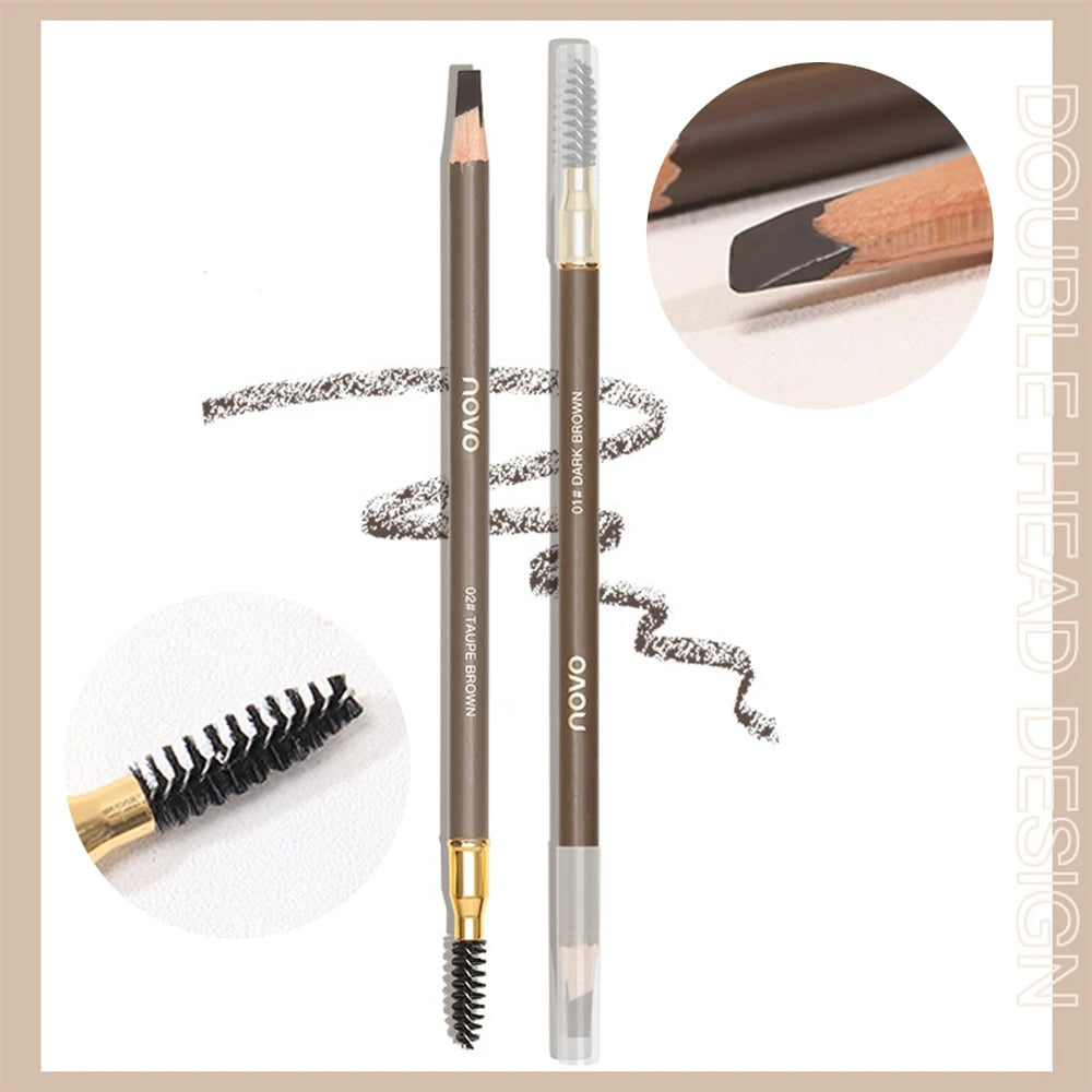 LuxuryGlow Waterproof Eyebrow Pencil | Long-Lasting Microblading Effect for Defined Brows