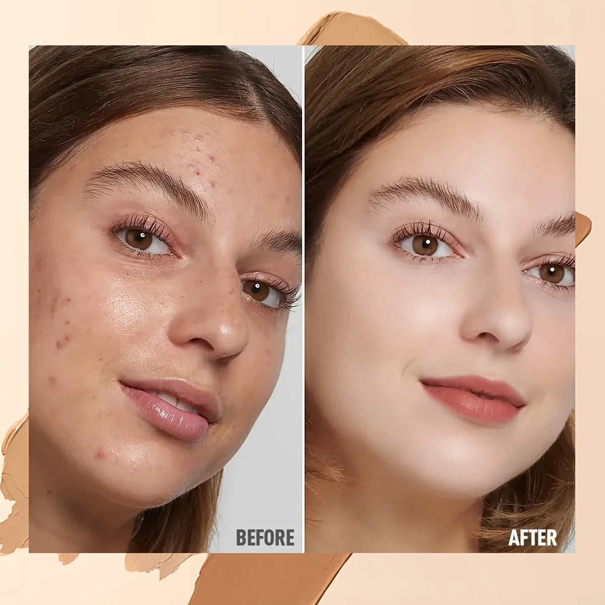 Paleta de correctores LuxuryGlow de cobertura total a prueba de agua: maquillaje hidratante y duradero para el acné, las ojeras y el contorno de ojos.