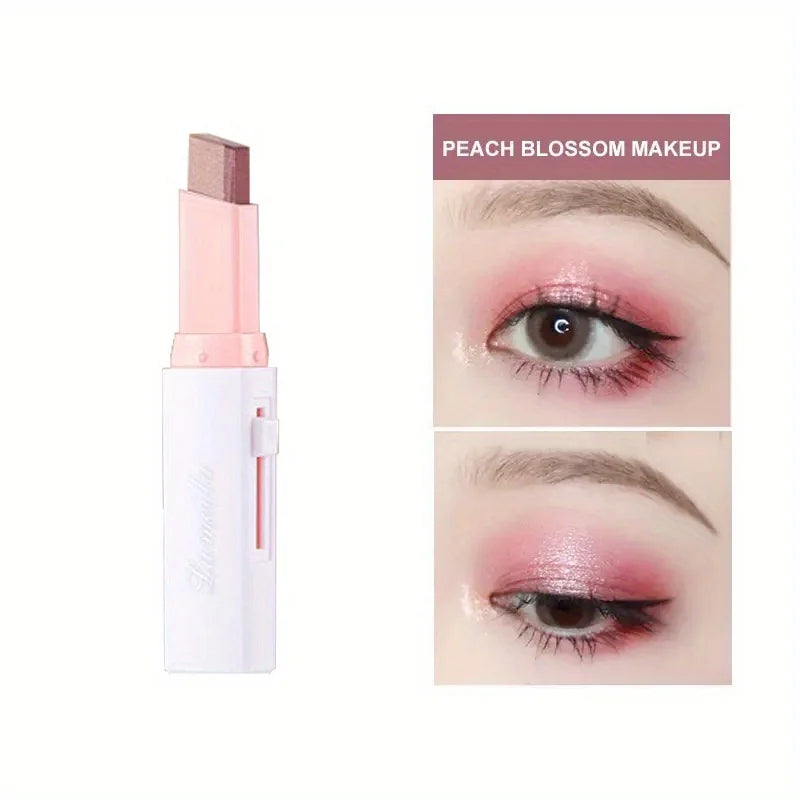 Sombra de ojos en barra LuxuryGlow Two-Tone Gradient: look 3D natural, sin manchas
