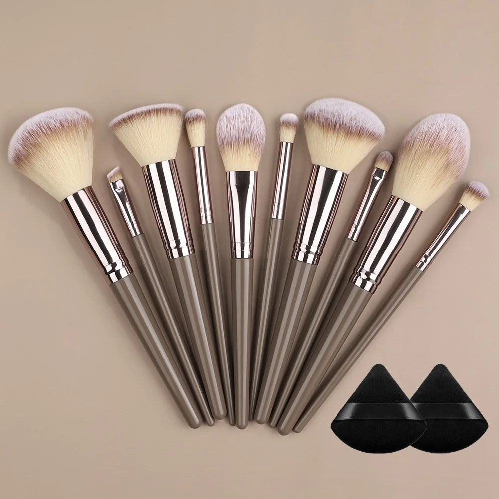 ZSRUNHUI 1–20 Pcs Professional Makeup Brush Set – Soft, Precise & Multi-Use